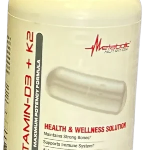 Metabolic Nutrition Vitamin D3 + K2 90 Capsules
