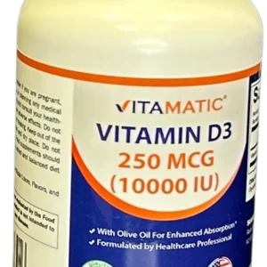 Vitamatic D3 250 MGC 10,000 IU
