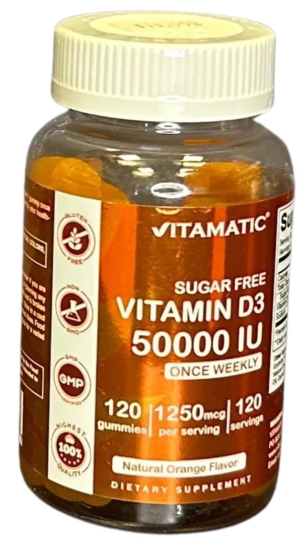 Vitamatic D3 50,000 IU Gummies