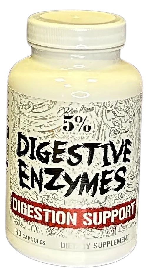5% Nutrition Digestive Enzymes 60 Capsules
