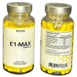 E1-MAX PCT and Testosterone Booster Maximum Gain Retention