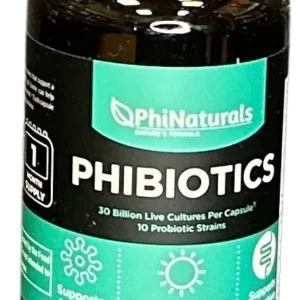 PhiNaturals Phibiotics 30 Veggie Capsules