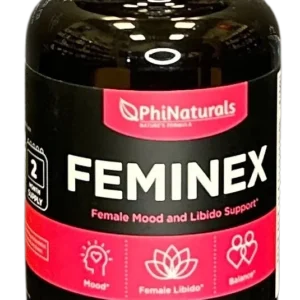 PhiNaturals Feminex Female Mood and Libido Support 120 Capsules