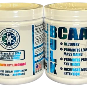 ATS Labs BCAA Powder 11.01 oz. 30 Servings (Strawberry Lemomade)