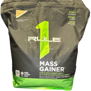 Rule 1 Mass Gainer 11 lb. 16 Servings (Choose Flavor)
