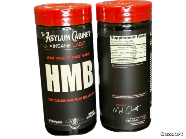 Insane Labz Asylum Cabinet HMB 120 Capsules