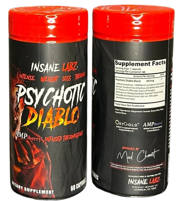Insane Labz Psychotic Diablo Thermogenic