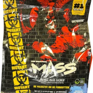 Mutant Mass 5 lb 16 Servings Vanilla (Choose Flavor)