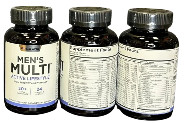Rule One Men's Multi Active Lifestyle 90 Tablets