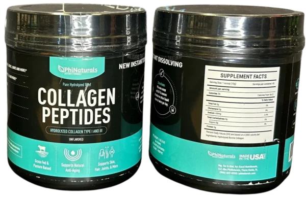 PhiNaturals Collagen Peptides 16 oz. Unflavored