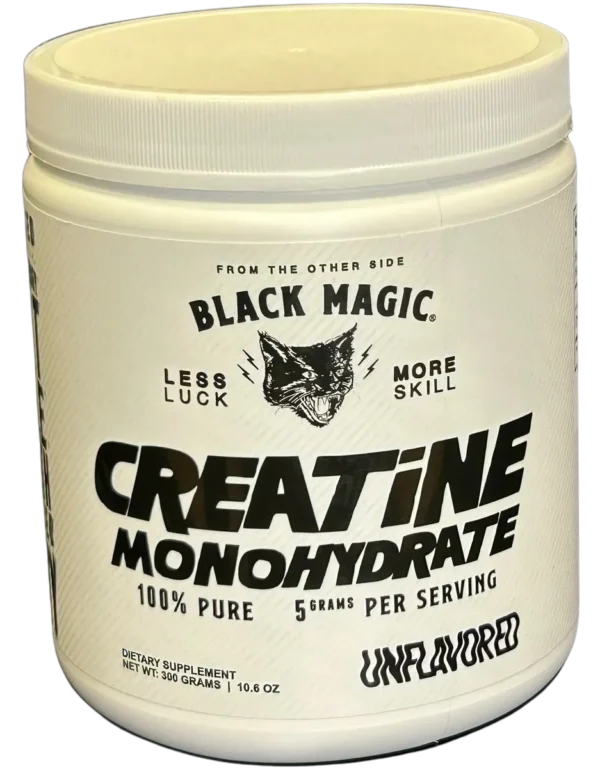 Black Magic Creatine Monohydrate Unflavored 10.6 oz 60 Servings