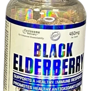 HTP Black Elderberry 120 Tablets