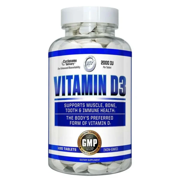HTP Vitamin D3 100 Tablets