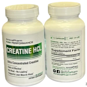 InnovaPharm Creatine HCL Ultra Concentrated Creatine 90 Capsules