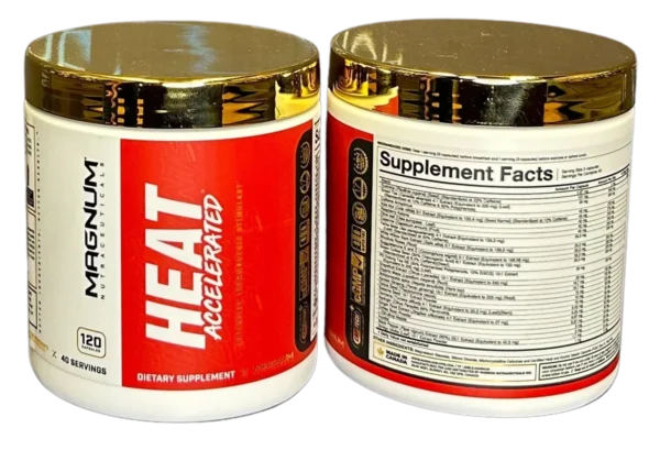 Magnum Nutraceuticals Heat Accelerated 120 Capsules