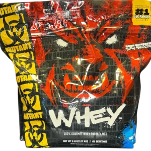 Mutant Whey Protein 5 lb. 60 Servings (Choose Flavor)
