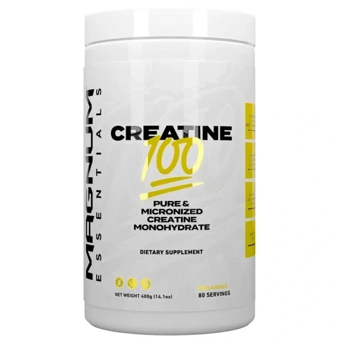 Magnum Essentials Creatine 100 Pure & Micronized 14.1 oz 80 Servings