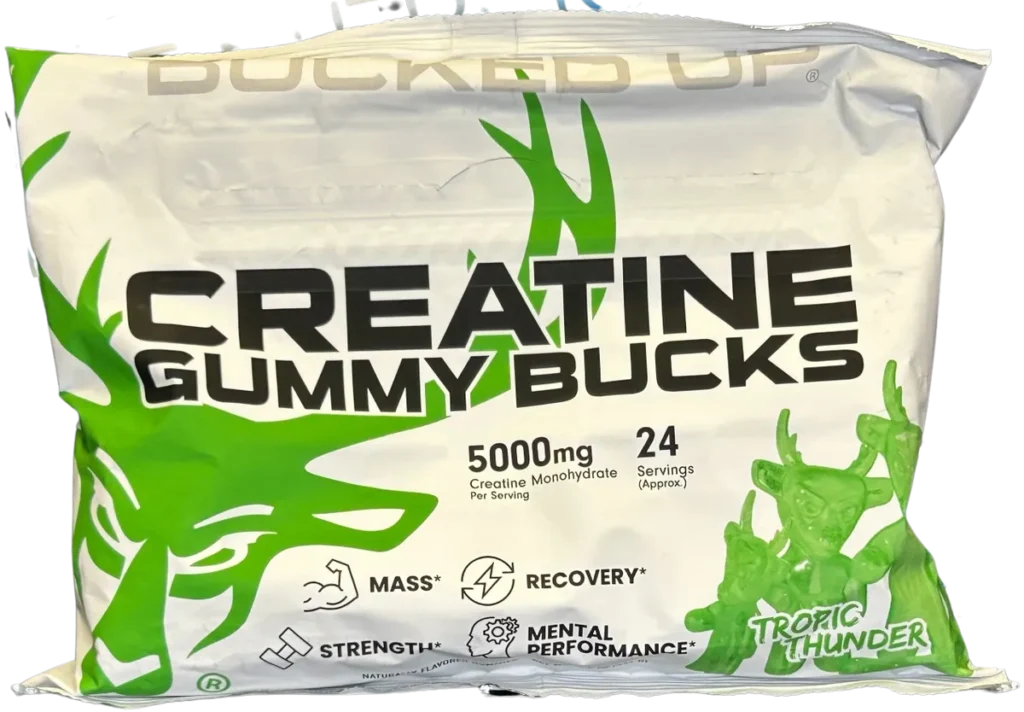 Bucked Up Creatine Gummies (Choose Flavor)