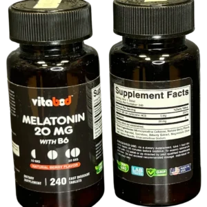 Vitabod Melatonin 20 MG with B6