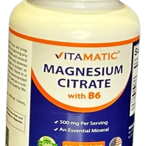 Vitamatic Magnesium Citrate with B6